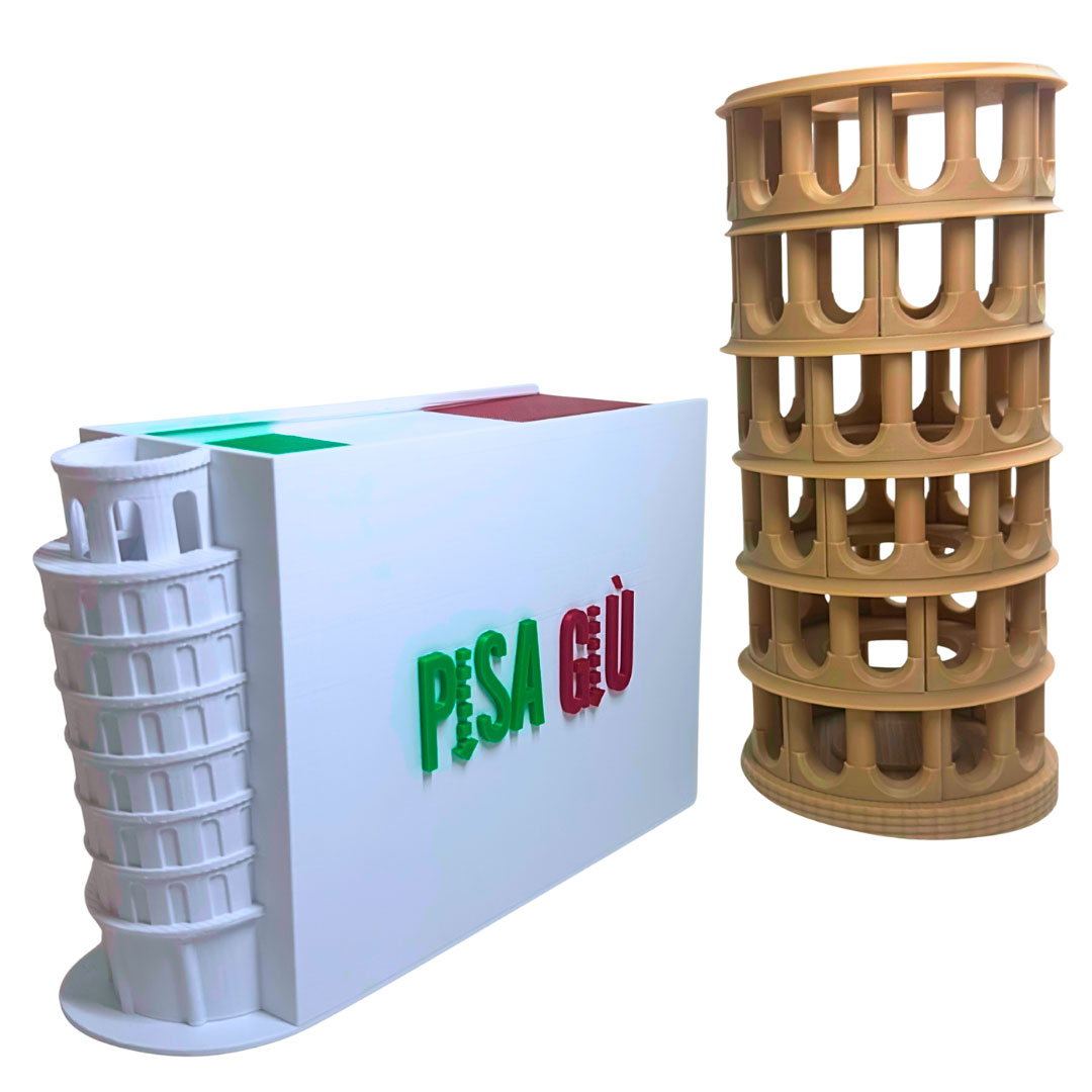 Gioco da Impilare Pisa Giu - Giochi Per Bambini e Adulti
